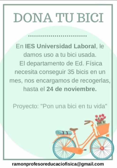 Dona tu bici